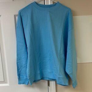 NWT Year of Ours Sky Blue Crewneck Sweatshirt